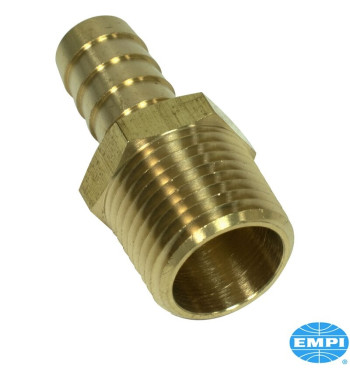 Króciec przewodu olejowego, 1/2" męski z 1/2" króciec do węża
